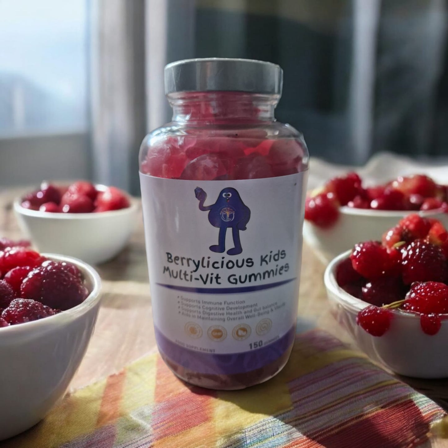 Children's Multi-Vit Gummies - 150 berry flavour