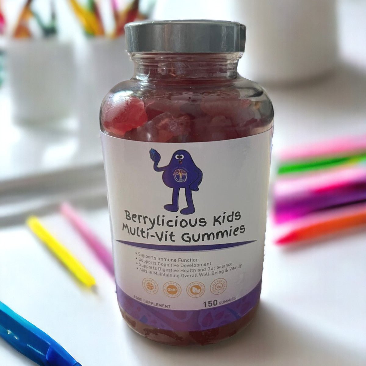 Children's Multi-Vit Gummies - 150 berry flavour