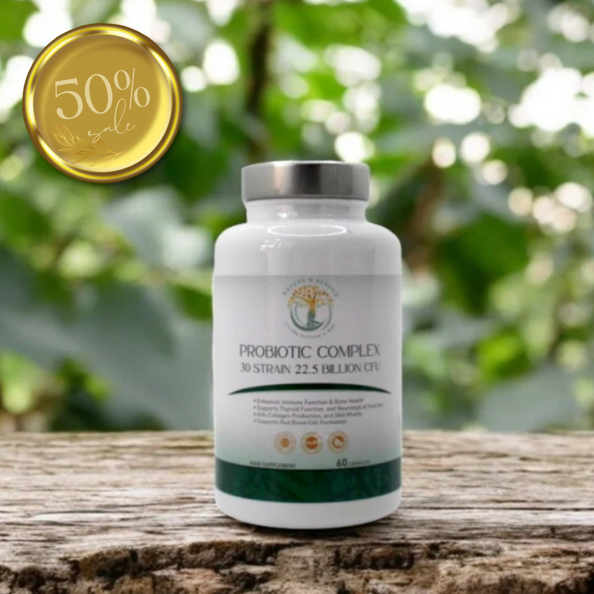 Pro Bio Complex Probiotic Complex - 60 Capsules – Nature N Beyond