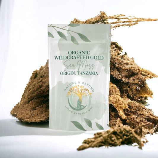 Trial pack - Organic Wildcrafted Premium Gold Tanzanian Sea Moss 60g